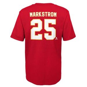 New Fanatics - Men's Calgary Flames Jacob Markstrom Short Sleeve T-shirt XL